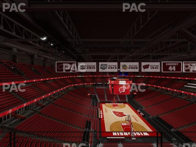 Kohl Center - Section 316 Seat View