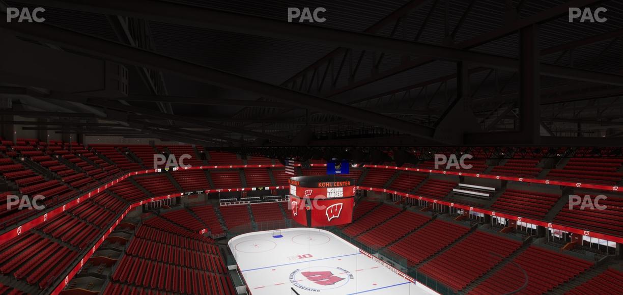 Kohl Center - Section 317 Seat View