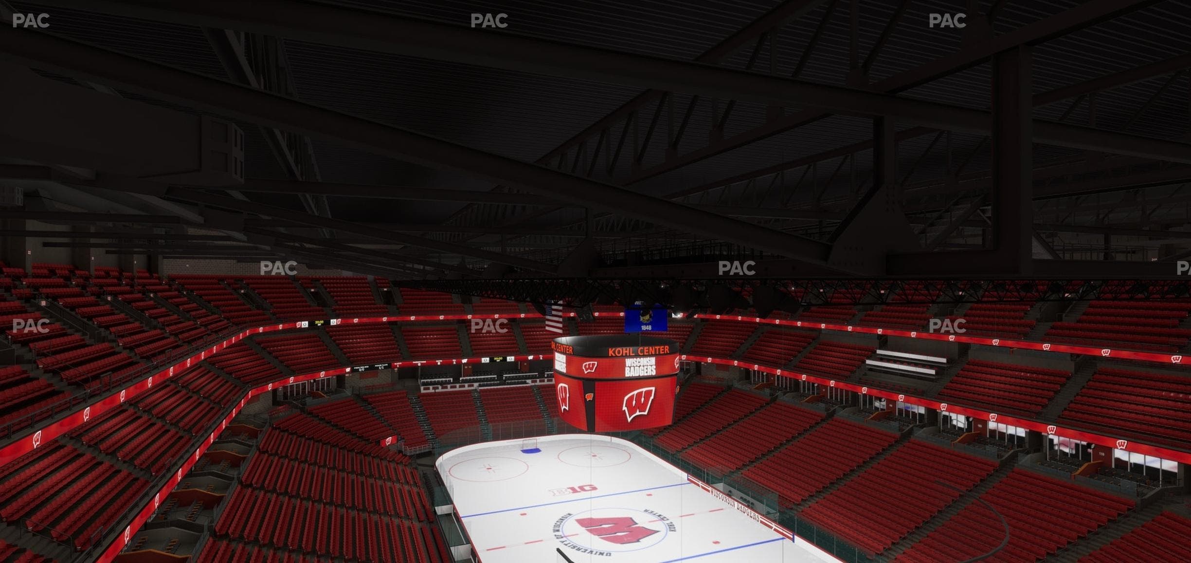 Kohl Center - Section 317 Seat View