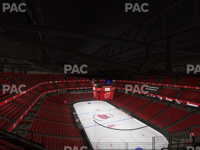 Kohl Center - Section 317 Seat View