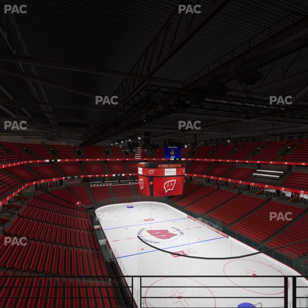 Kohl Center - Section 317 Seat View