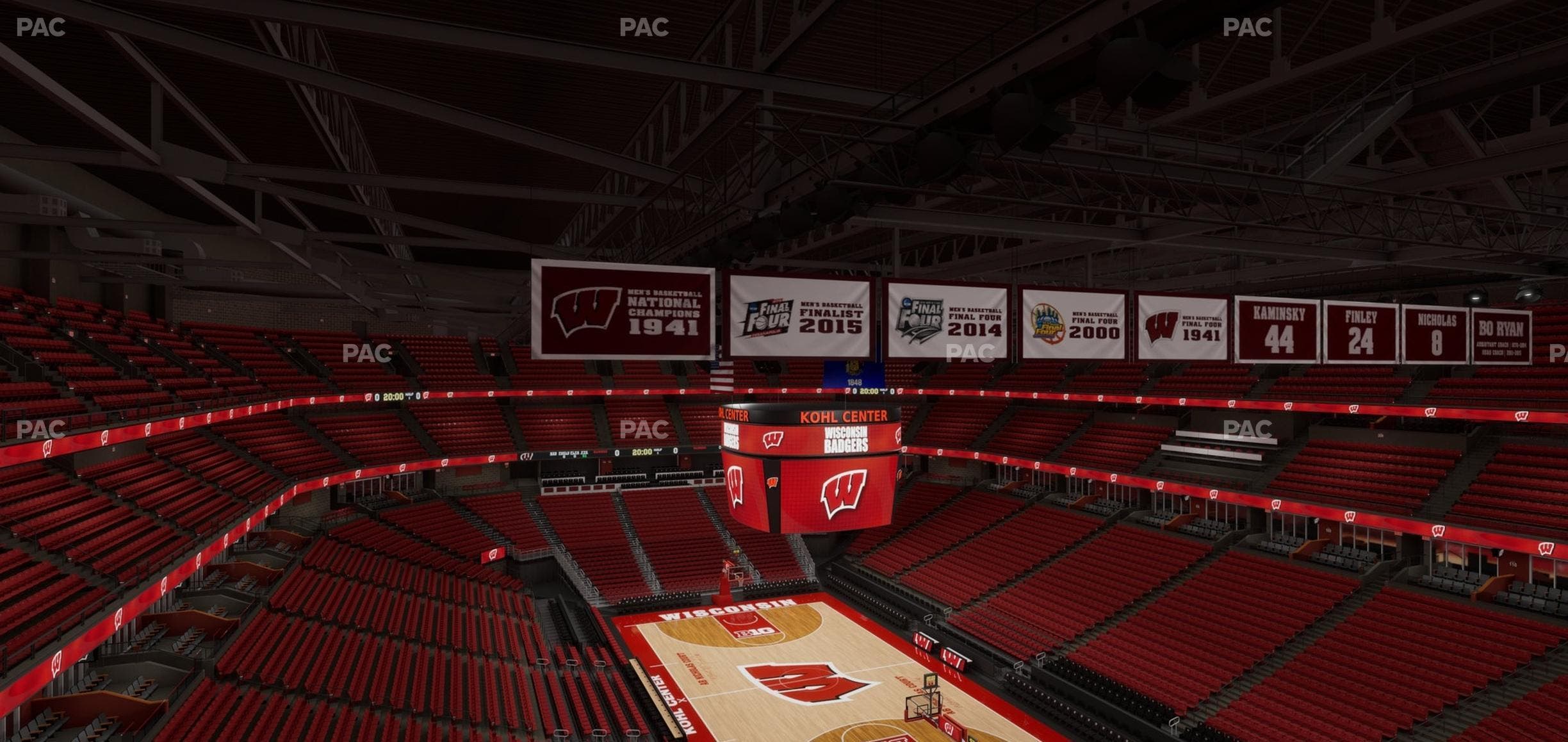 Kohl Center - Section 317 Seat View