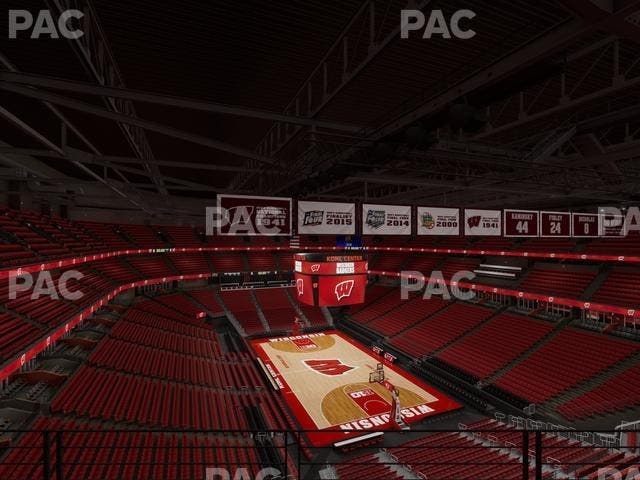 Kohl Center - Section 317 Seat View