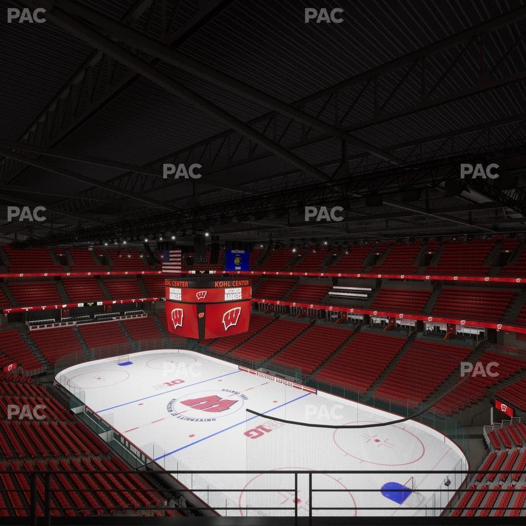 Kohl Center - Section 318 Seat View