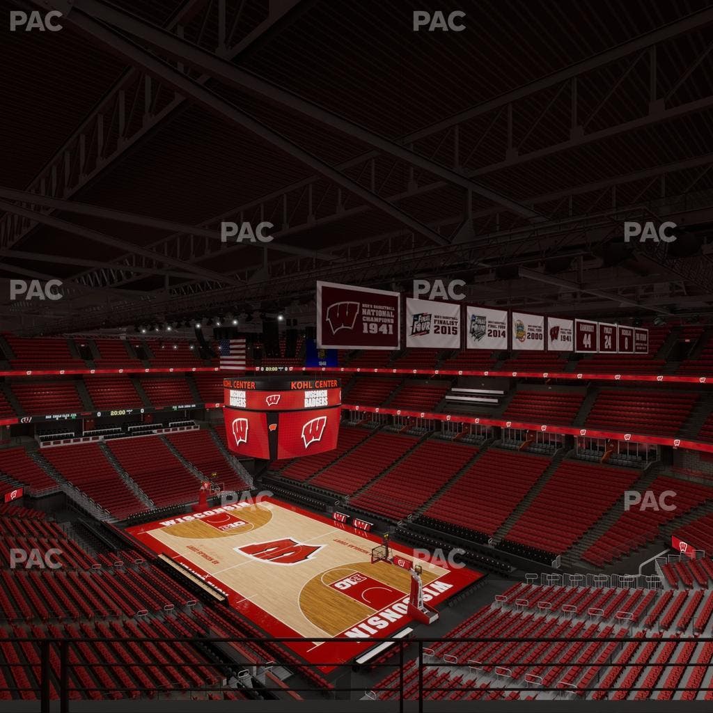 Kohl Center - Section 318 Seat View