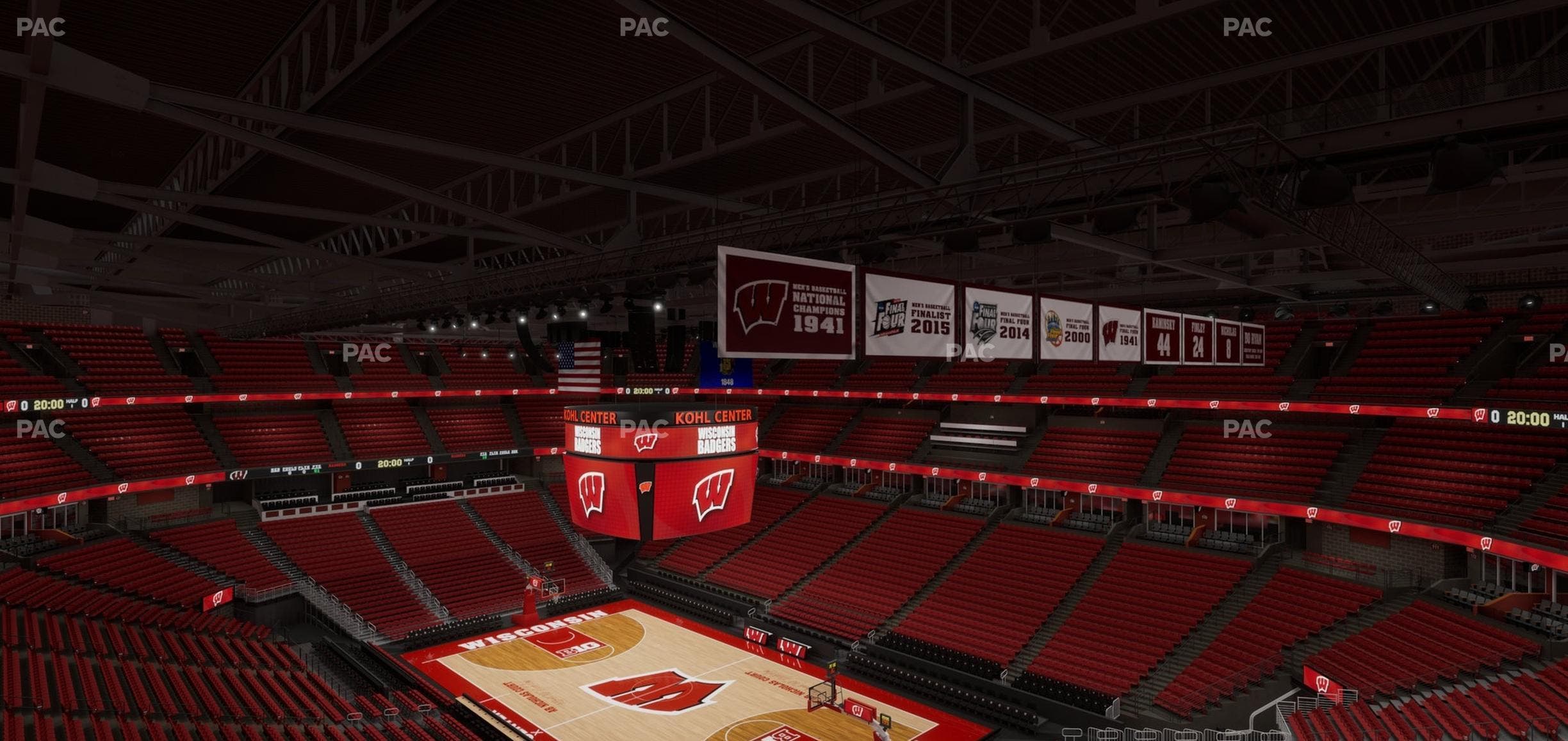 Kohl Center - Section 318 Seat View