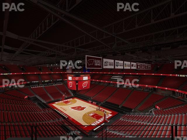 Kohl Center - Section 318 Seat View