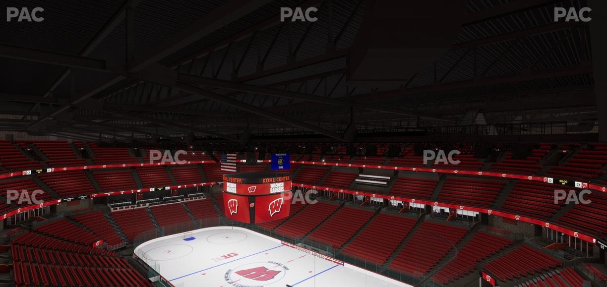 Kohl Center - Section 318 Seat View