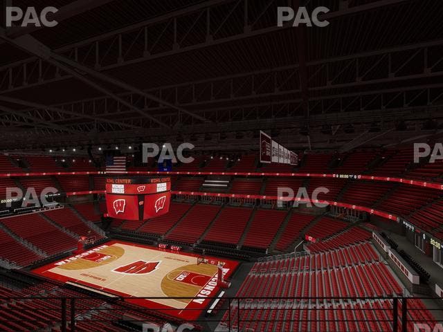 Kohl Center - Section 319 Seat View