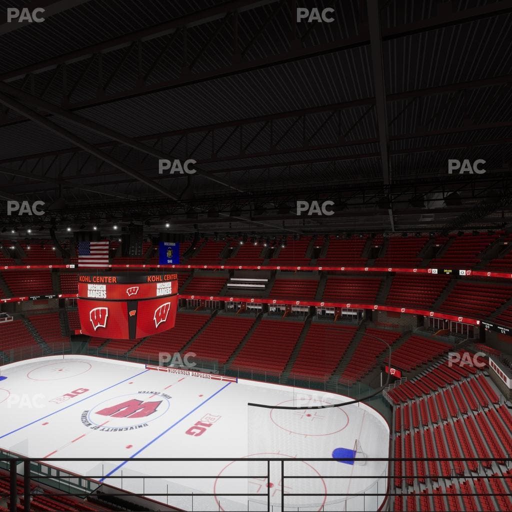 Kohl Center - Section 319 Seat View