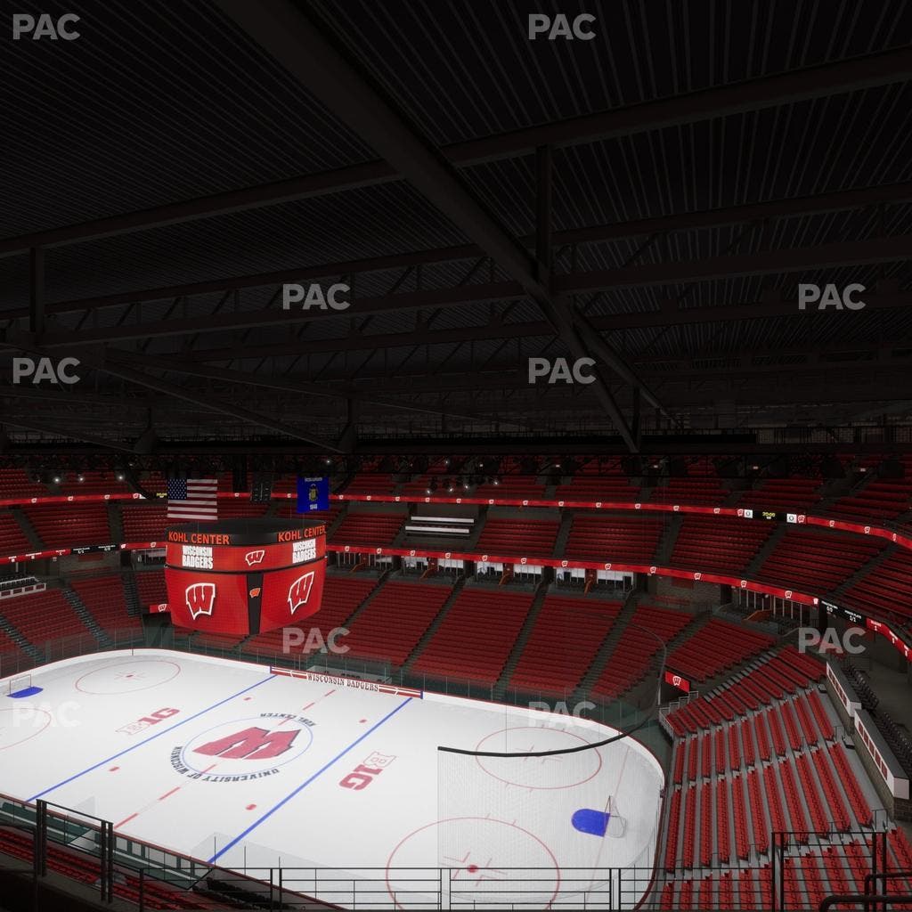 Kohl Center - Section 319 Seat View
