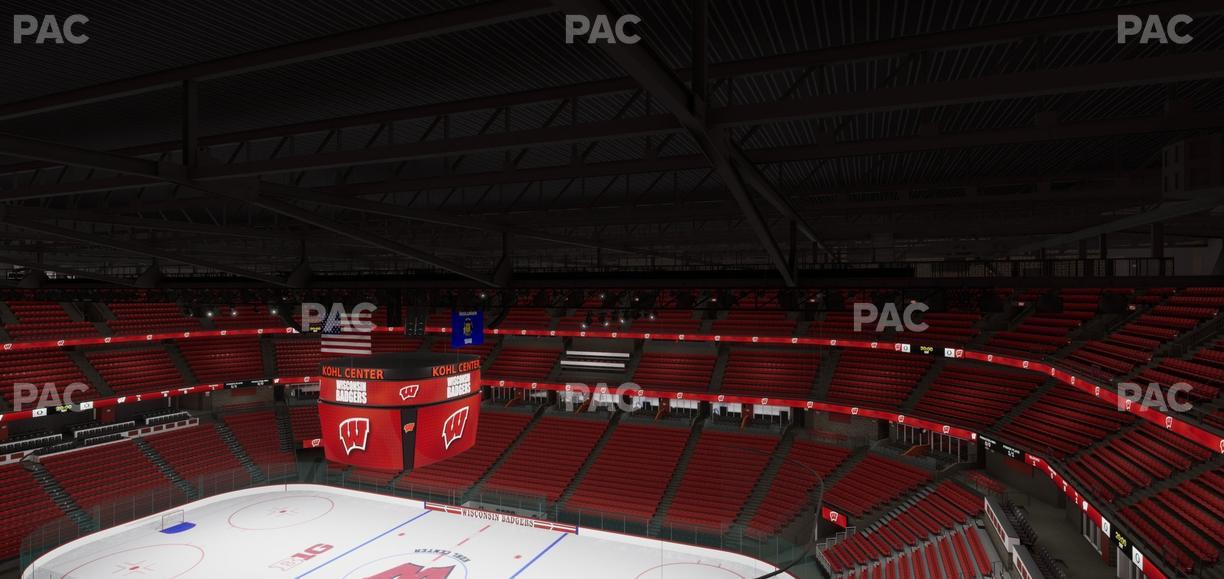 Kohl Center - Section 319 Seat View
