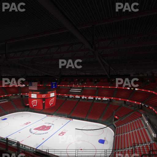 Kohl Center - Section 319 Seat View