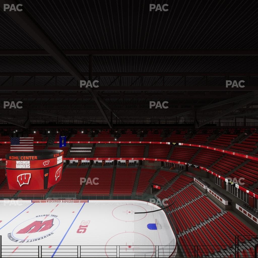 Kohl Center - Section 320 Seat View