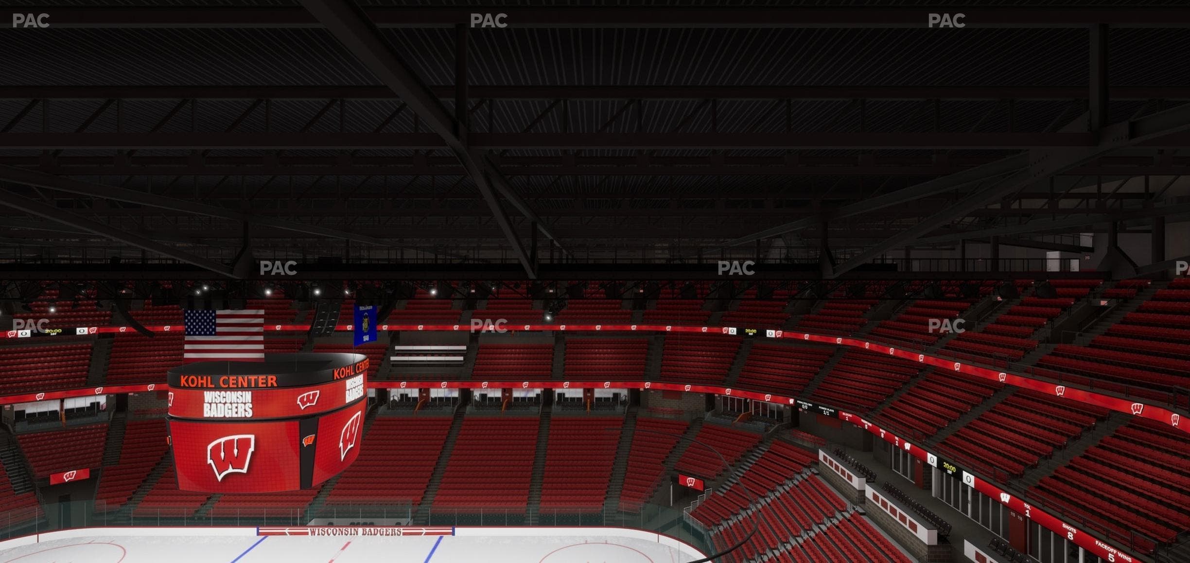 Kohl Center - Section 320 Seat View