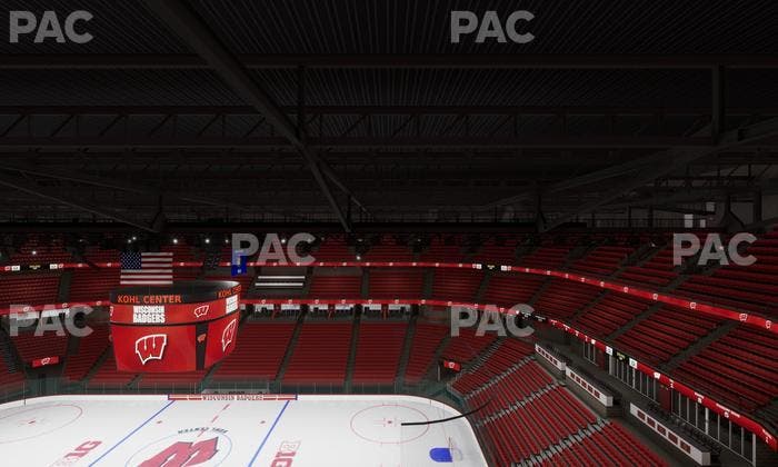 Kohl Center - Section 320 Seat View