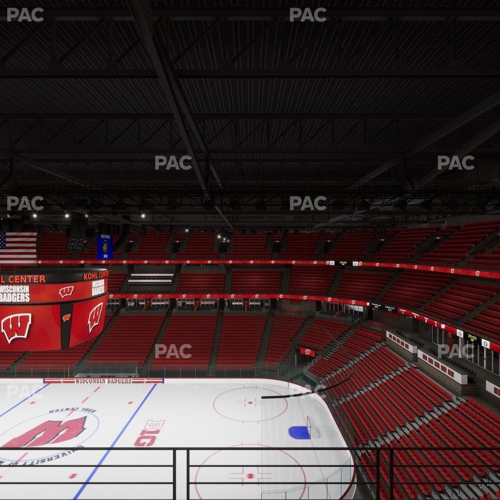 Kohl Center - Section 320 Seat View