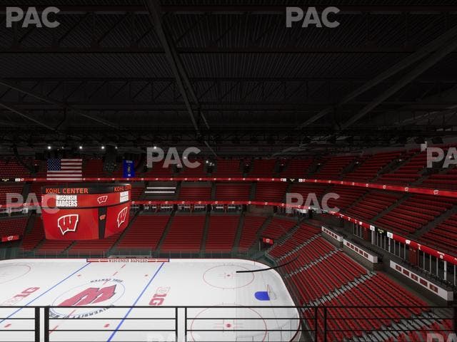 Kohl Center - Section 320 Seat View