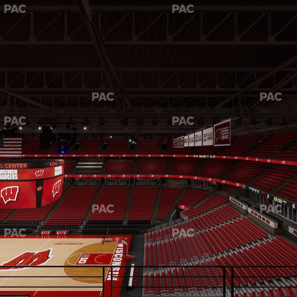 Kohl Center - Section 320 Seat View