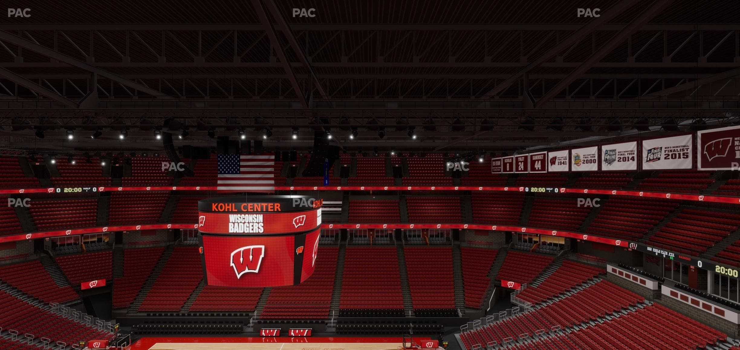 Kohl Center - Section 321 Seat View