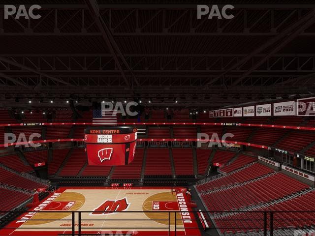 Kohl Center - Section 321 Seat View