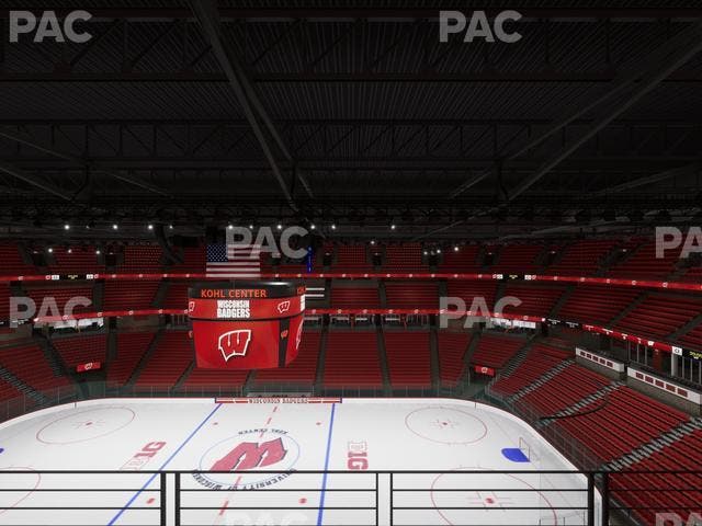 Kohl Center - Section 321 Seat View