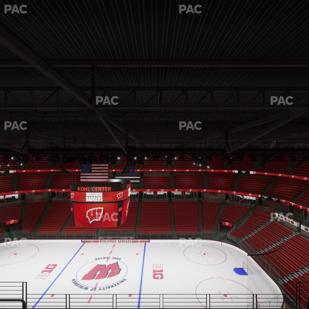Kohl Center - Section 321 Seat View