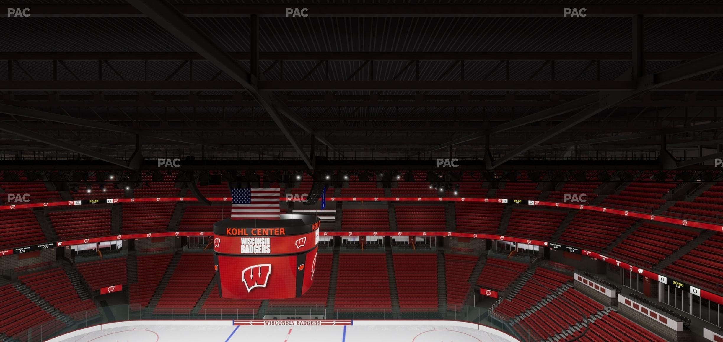 Kohl Center - Section 321 Seat View