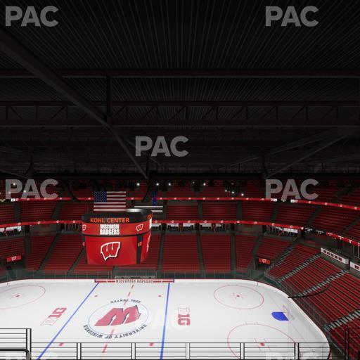 Kohl Center - Section 321 Seat View