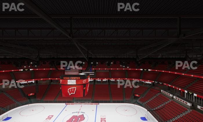 Kohl Center - Section 321 Seat View