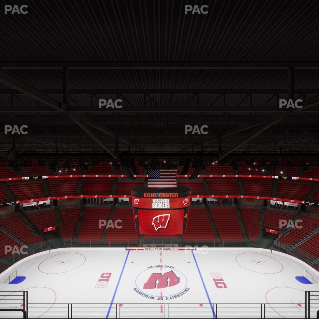 Kohl Center - Section 322 Seat View