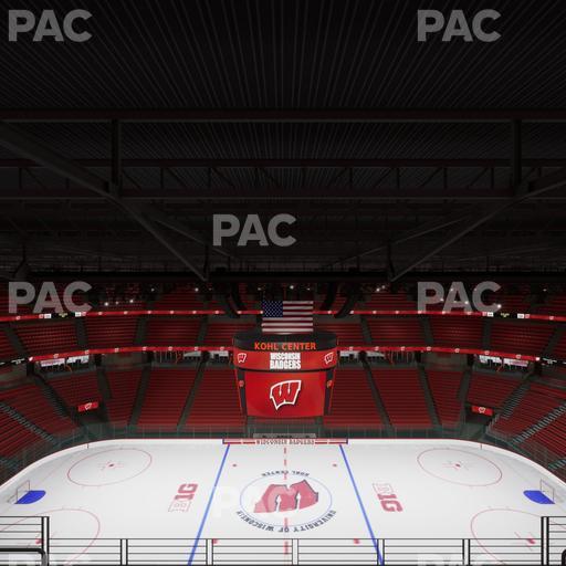 Kohl Center - Section 322 Seat View