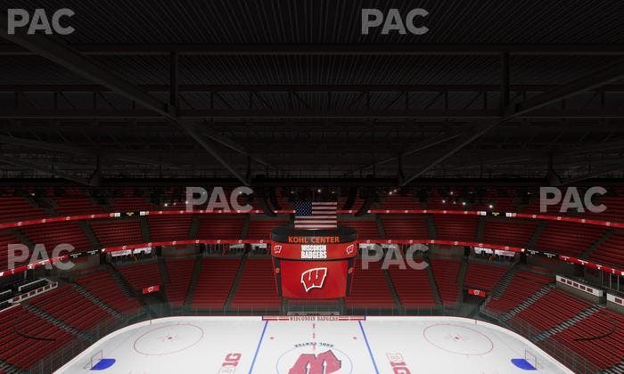 Kohl Center - Section 322 Seat View