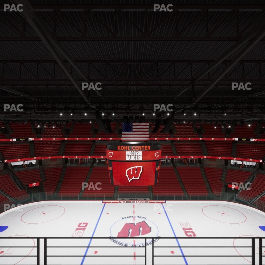 Kohl Center - Section 322 Seat View