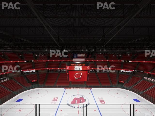 Kohl Center - Section 322 Seat View