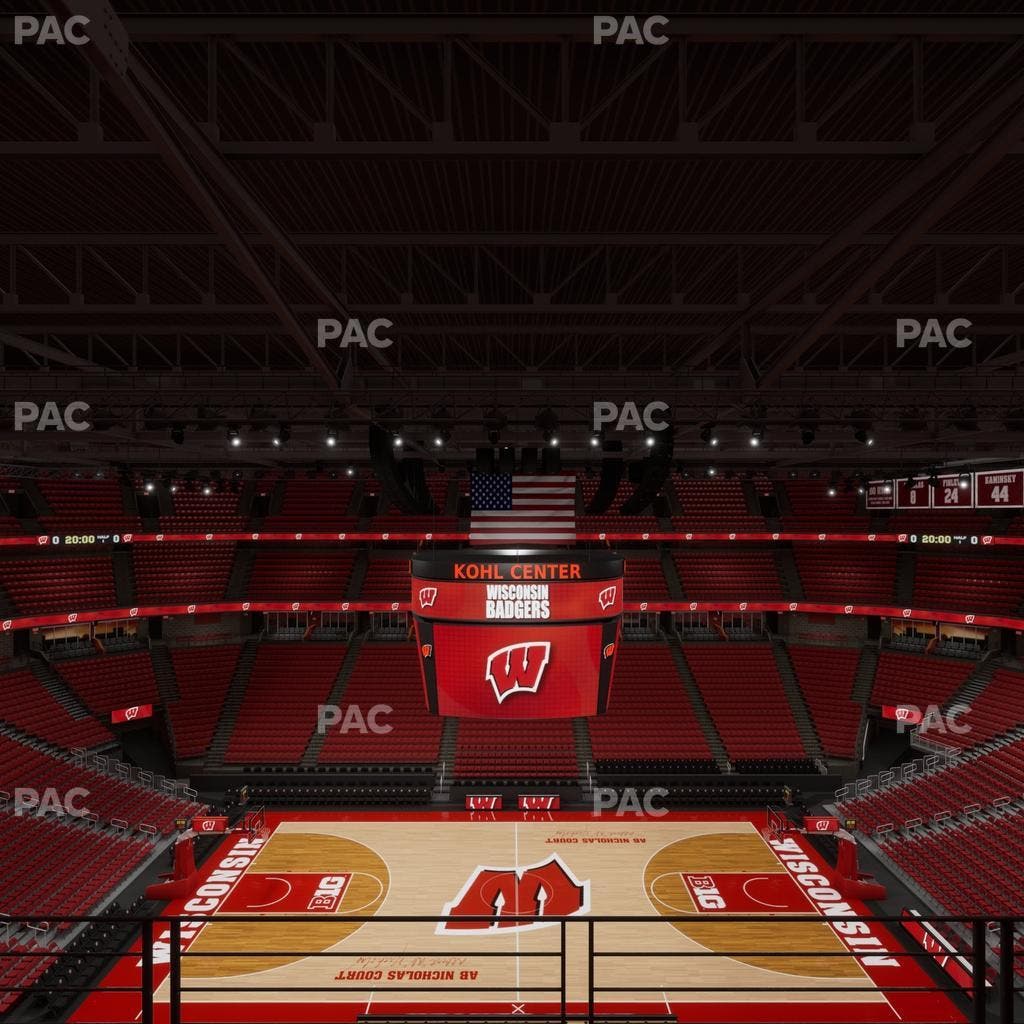 Kohl Center - Section 322 Seat View