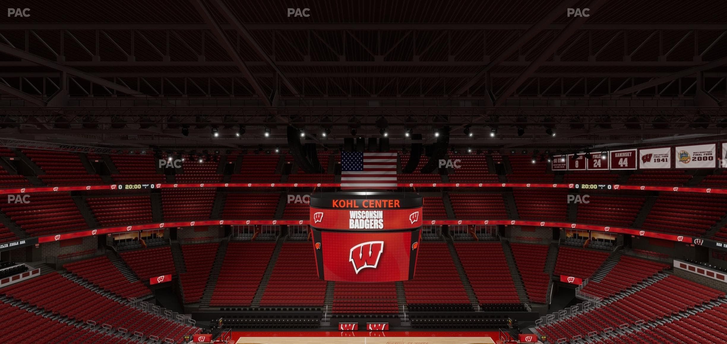 Kohl Center - Section 322 Seat View