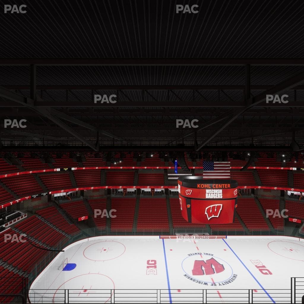 Kohl Center - Section 323 Seat View