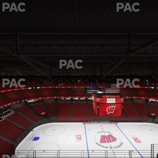 Kohl Center - Section 323 Seat View