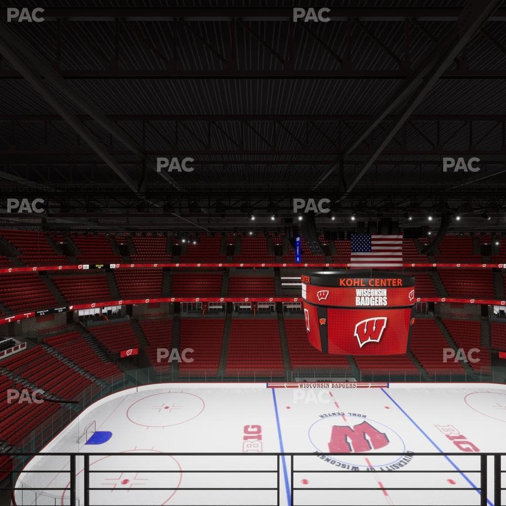 Kohl Center - Section 323 Seat View