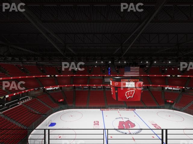 Kohl Center - Section 323 Seat View