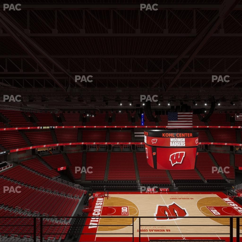Kohl Center - Section 323 Seat View