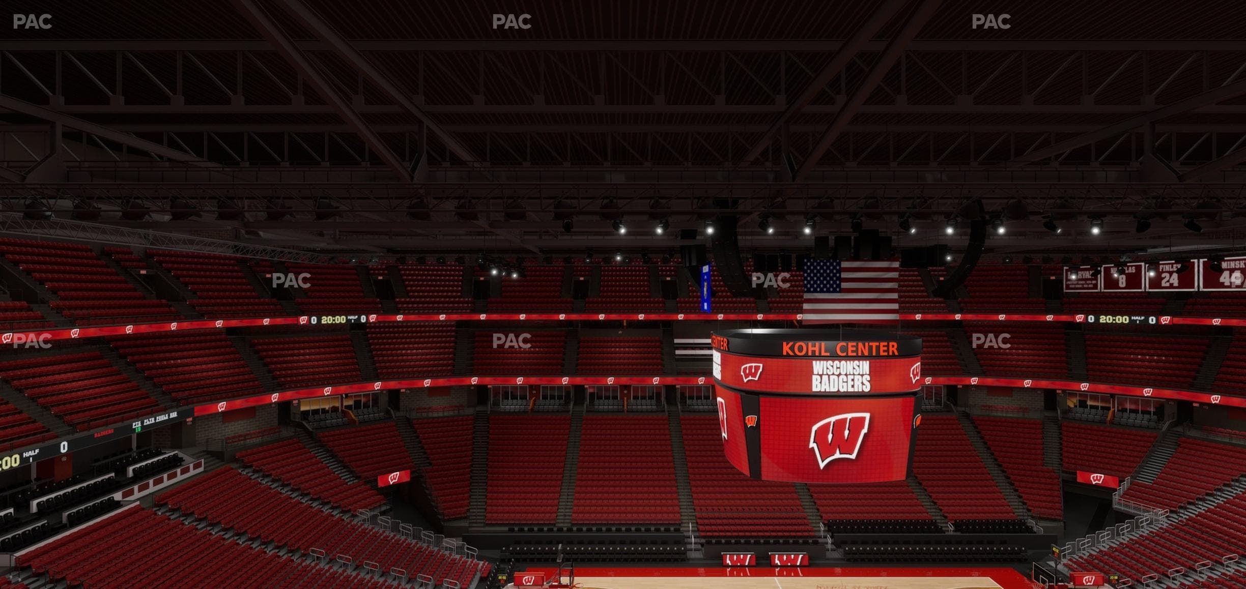 Kohl Center - Section 323 Seat View