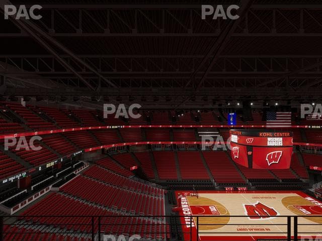 Kohl Center - Section 324 Seat View