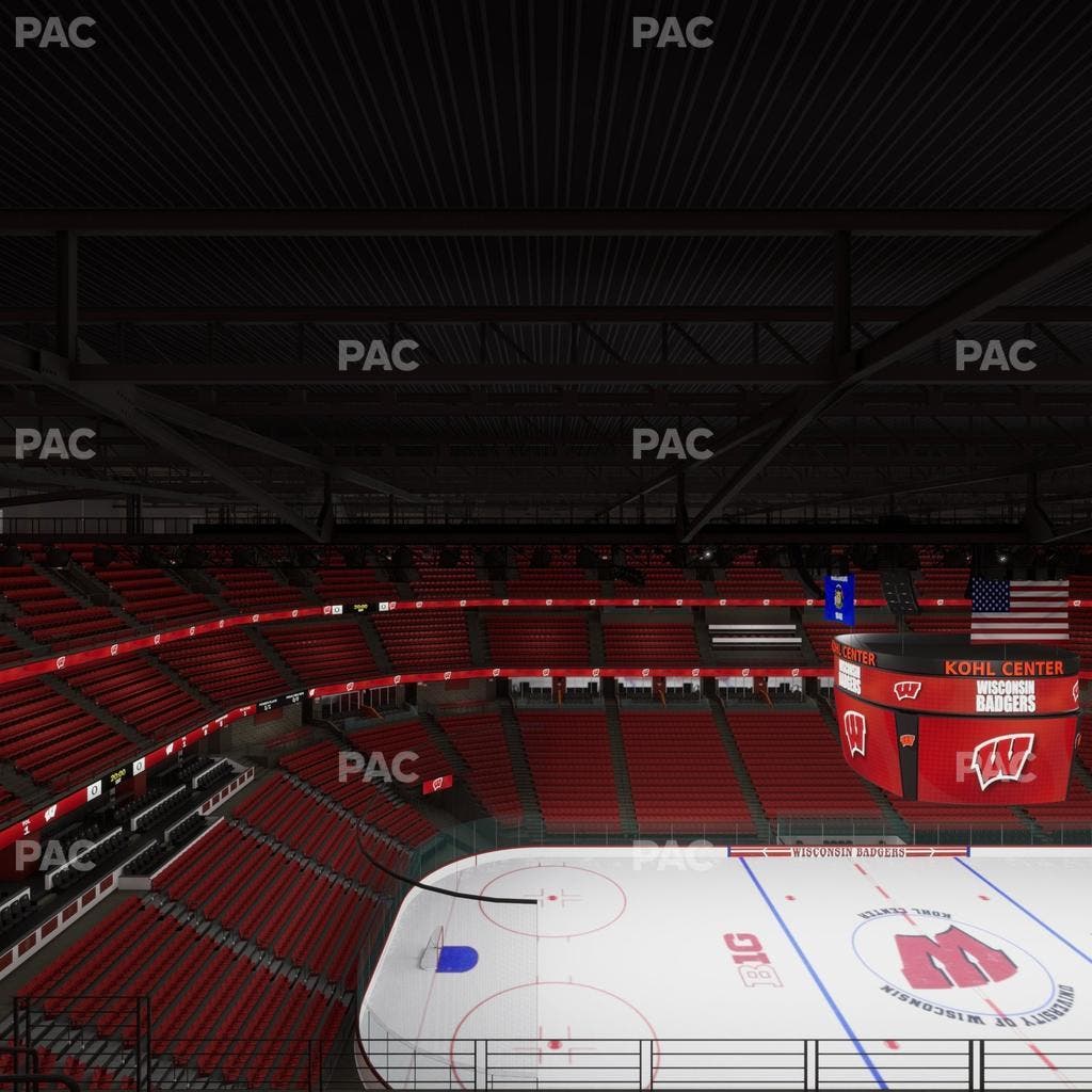 Kohl Center - Section 324 Seat View
