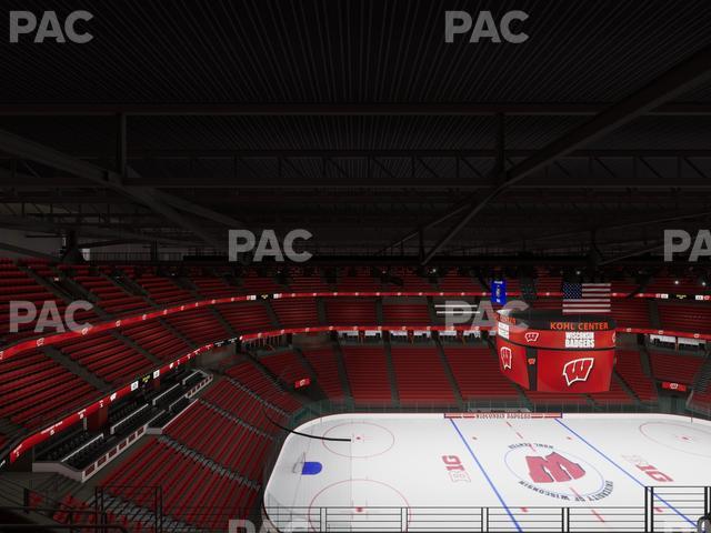 Kohl Center - Section 324 Seat View