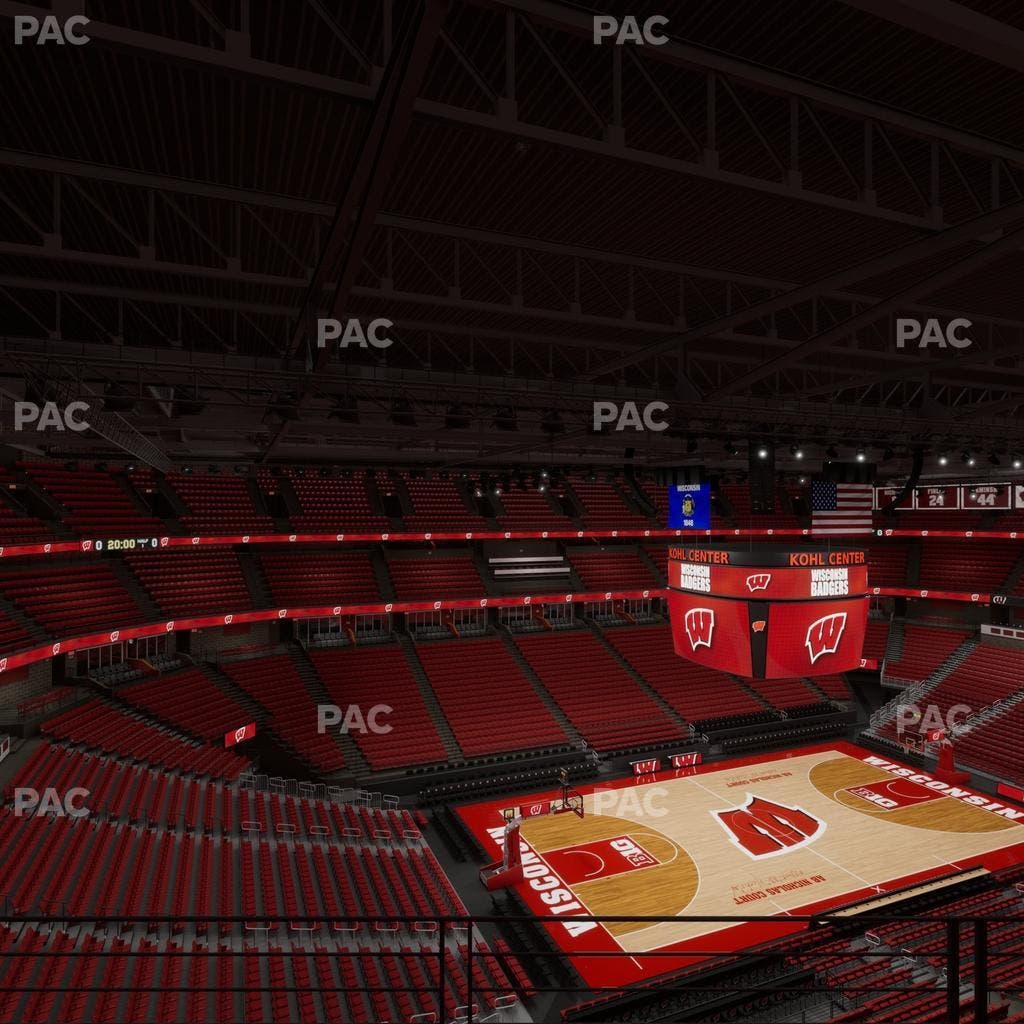 Kohl Center - Section 325 Seat View