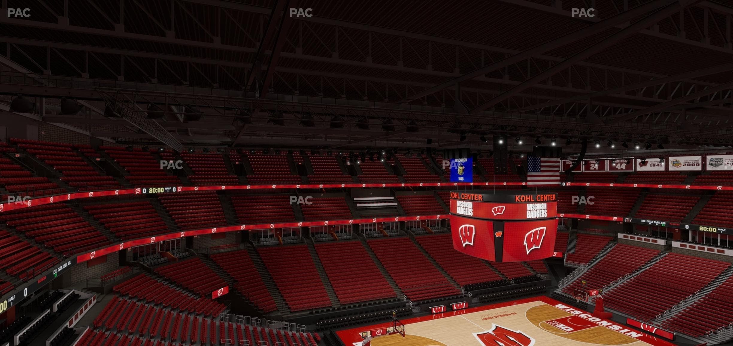 Kohl Center - Section 325 Seat View