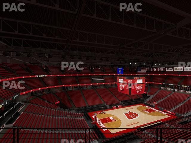 Kohl Center - Section 325 Seat View