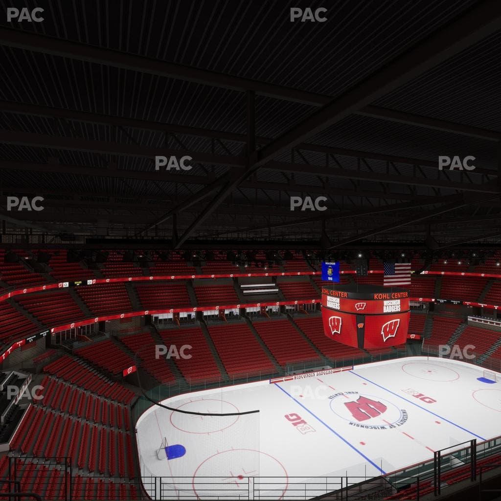 Kohl Center - Section 325 Seat View